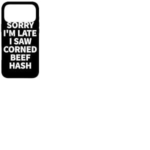 Corned Beef Hash Apparel - Design Fantaisie Amusant pour Les Amateurs de haschisch Coque pour iPhone 17 Pro Max