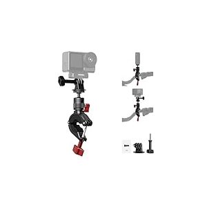 NEEWER Support de Guidon Moto Compatible avec GoPro DJI Osmo Cam&eacute;ras d'action, Support de Serrage pour Guidon avec Rotation &agrave; 360&deg; pour Enregistrement Vid&eacute;o POV, CA165