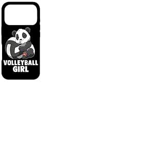 Joueuse De Volleyball Mignonne Volleyball Panda Joueur Coque pour iPhone 17 Pro