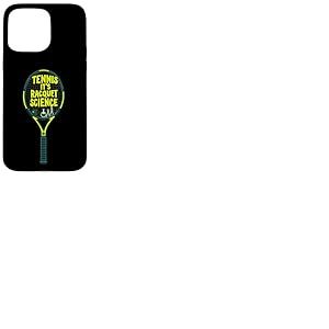 Science de la raquette de tennis Coque pour iPhone 15 Pro Max