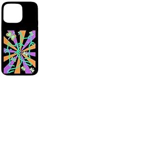 Enfants Filles Garçons Rétro Chat Chat Vintage 60's Coque pour iPhone 15 Pro Max