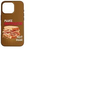 Faites de Muffuletta Not War Louisiana Coque pour iPhone 16 Pro