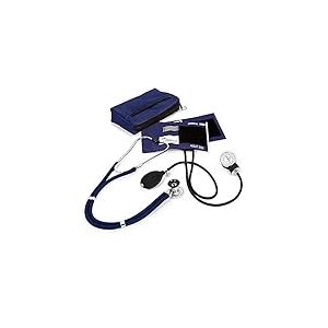 NCD Medical Sprague Stéthoscope avec Tensiomètre + Trousse Assortie Marine