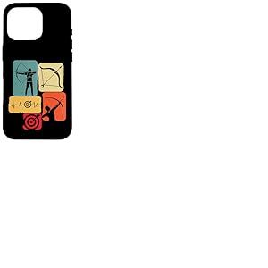 Tir à l'arc Archer archerie tireur garçon Enfant ritro Coque pour iPhone 16 Pro