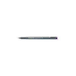 STAEDTLER Pigment Liner 308 - Boite de 10 Feutres Pointe Calibree 0.5 Mm Violet