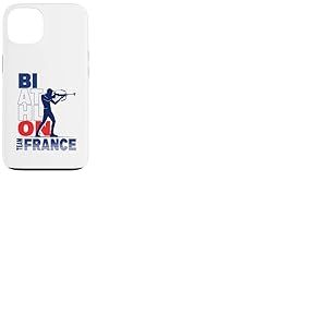 Biathlon Ski de Fond & Tir à la Carabine Team France Coque pour iPhone 13