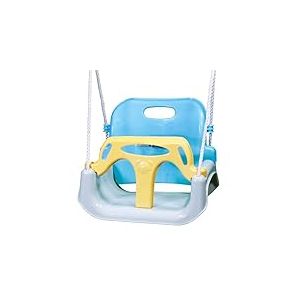 ZERRO Balancoire Bebe Enfant Exterieur/Iintérieur Hauteur Réglable Balançoire Siege 50KG, Jaune