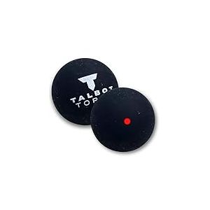Talbot Torro Balles de Squash | Lot de 2 &ndash; Rapides/Bleues | Diam&egrave;tre 39,5 mm, 24 g | Id&eacute;ales pour Les D&eacute;butants et Les Joueurs Amateurs