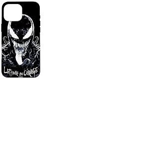 Coque pour iPhone 16 Pro Max Marvel Venom : Let There Be Carnage Eddie Brock Black
