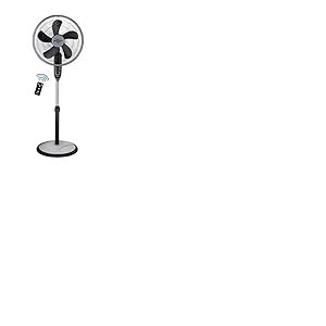 Orbegozo SF 0246 - Ventilateur de sol, de table ou mural, minuterie, t&eacute;l&eacute;commande, 3 vitesses, 55 W, noir