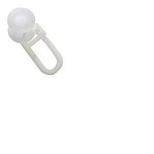 Gardinia roulettes pour Rail en U Blanc, ABS, Non Applicable