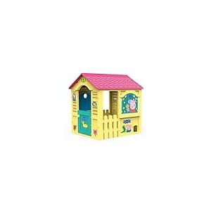 Chicos - La Maison de Peppa Pig | Maison pour Enfant Exterieur | Cabane de Jardin pour Enfants +24 Mois | Robuste et Durable avec Montage Facile (89503)