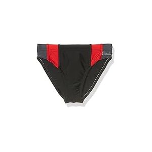 Haute pression 515, Slip Garçon, Noir (Noir/Gris/Rouge), 6 ans (Taille Fabricant: 6ANS)