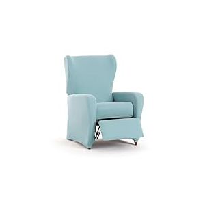 EYSA Housse de canapé bi-élastique pour Fauteuil Relax Couleur Eau de mer Design Harlem
