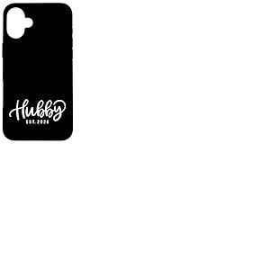 Hubby Est 2026 Just Married Lune de Miel Cadeaux pour Couples Coque pour iPhone 16 Plus
