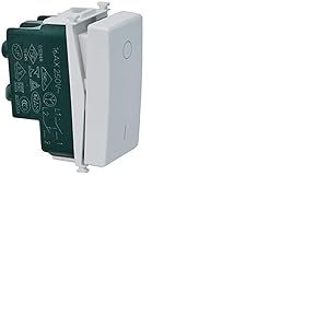 VIMAR Plana Bianco Interrupteur d'&eacute;clairage 2 boutons 16 ax