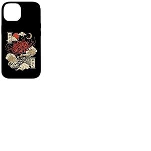 Lys Araign&eacute;e Rouge Fleur Japonaise Fleur Coque pour iPhone 14