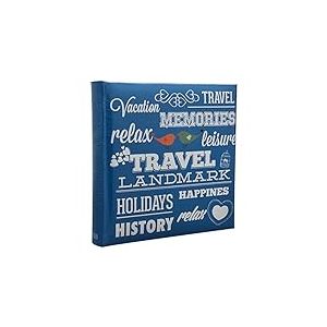 Arpan Memo Slip Dans le cas Album photo pour 200 Photos 4x6 "/ 10x15cm CONCEPTION BLEUE DE VOYAGEEPTION DE VOYAGE