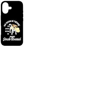 Jack Russel Cadeau Humour Chien Jack Russel Femme Homme Coque pour iPhone 17