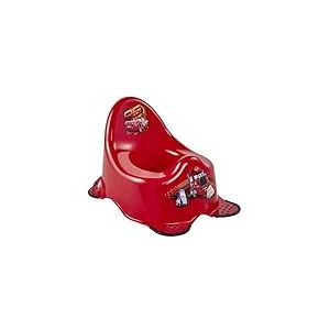 keeeper Pot pour Bébé Disney Cars, De 18 Mois à 3 ans Environ, Fonction Antidérapante, Adam, Blanc