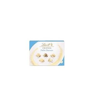Lindt - Boîte CRÉATION Petites Douceurs - Assortiment de Chocolats Blancs - Idéal pour Noël, 375g