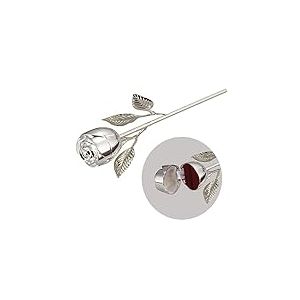 Elegance Rose Bague Support avec Longue Tige