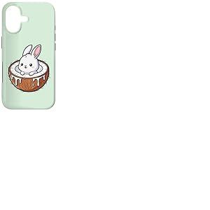Lapin Mignon en Coco Tropical Coque pour iPhone 17