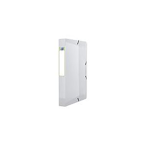 'ELBA Boîte 400071322 4 cm "2ème Life A4, PP Recyclé Cover, incolore, 1 pièce