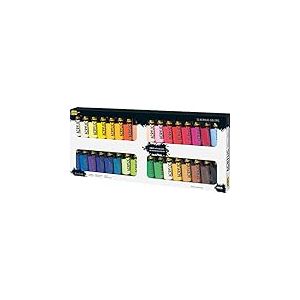 KREUL 84173 - Solo Goya Acrylic Set de 32 tubes de peinture acrylique de 20 ml Peinture crémeuse, polyvalente, couvrante et résistante à l'eau, séchage rapide avec aspect mat