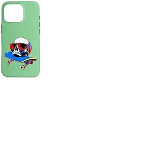 Tête de Mort Skater Coque pour iPhone 16 Pro