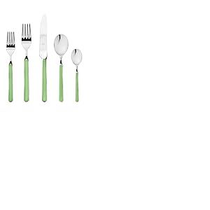 MEPRA Spa 10A722020 Ménagère de 20 Pièces Fantasia Vert Pomme