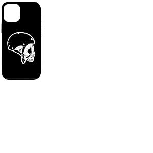 T&ecirc;te de Mort avec Casque de Skateboard Coque pour iPhone 12/12 Pro