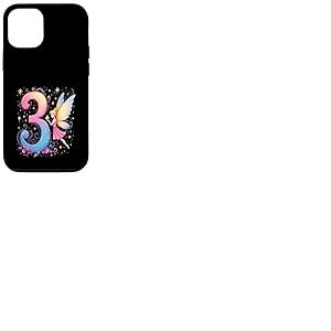 Fée Magique 3ème Anniversaire Fille 3 Ans Coque pour iPhone 12/12 Pro