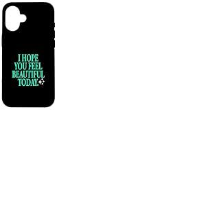 Bleu Sarcelle Clair Aqua Color Beautiful Hope Light Teal Aqua Coque pour iPhone 16