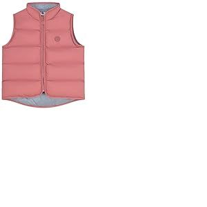 Petit Bateau A0BBC Doudoune sans Manches, Rose, 6 Ans Fille