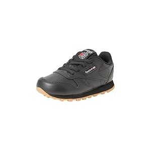 Reebok Classic Leather, Basket, Core Black/Core Black Rubber Gum-02,