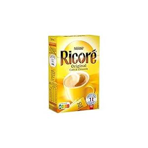 Nestlé Ricoré Original - Substitut de Café - Boîte de 20 Sticks x 3 g