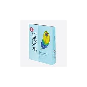 Image Coloraction - Papier de couleur Bleu ciel Iceberg 120 g/m² A4 - Ramette de 250 feuilles