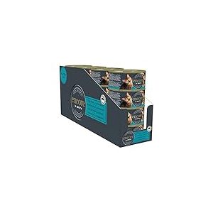Encore Nourriture Humide pour Chats 100% Naturelle au Thon avec dorade en Bouillon pour Chats Adultes – Lot de 16 boîtes de 70 g