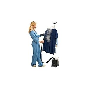 D&eacute;froisseur vapeur professionnel Fridja f1600 - Puissant d&eacute;froisseur vapeur haut de gamme de 2200 W - Deux r&eacute;glages de vapeur et r&eacute;servoir d'eau de 4 L pour un d&eacute;froissage rapide - Convient &agrave; tous les