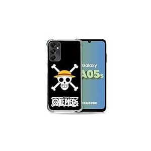 Cokitec Coque Renforc&eacute;e pour Samsung Galaxy A05S Manga One Piece Tete de Mort