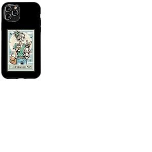 Le bouledogue français maman squelette saison effrayante Halloween Coque pour iPhone 11 Pro