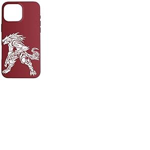 Loup-garou tribal Coque pour iPhone 16 Pro Max