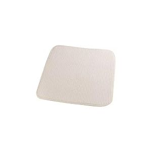 Addis Tapis égouttoir en Microfibre Crème 400 x 5 x 450 mm