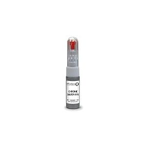SD COLORS Ky0 Kit de réparation de stylo de retouche de peinture pour Nissan Argenté chromé 20 ML