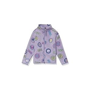 Amazon Essentials Disney | Marvel | Star Wars | Princess Veste molletonnée en Polaire avec Fermeture éclair intégrale Fille, Marvel Logo, 4 Ans