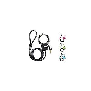 Master Lock Antivol Menottes Bleu/Rose/Vert/Noir 1 m x 8 mm