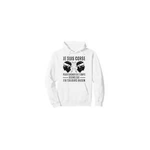 Je suis Corse Humour Corsica Tête De Maure Cadeau Sweat à Capuche