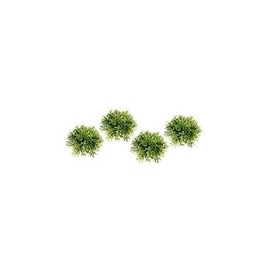 Boule artificielle en mousse - Boule d'herbe - Décoration de mariage - Boule verte - Mousse artificielle - Pelure d'ours - Buisson - Hémisphère - Suspendue - Décoration de table - Petite taille