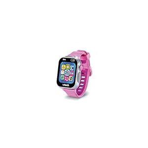 VTech - KidiZoom SmartWatch DX4 Rose - Montre Digitale Enfant 16 en 1 avec Écran Tactile Couleur, Jeux, Applications, Appareil Photo et Vidéo - Cadeau Enfant Dès 5 Ans - Contenu en Français